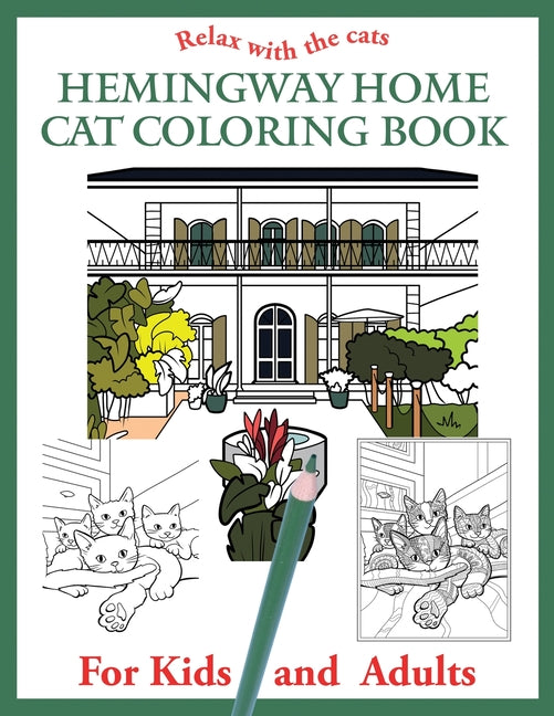 The Hemingway Home Cat Coloring Book - Paperback