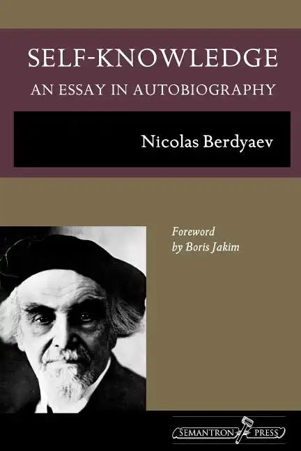 Self-Knowledge: An Essay in Autobiography - Paperback