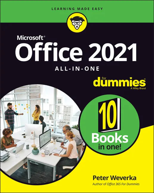 Office 2021 All-In-One for Dummies - Paperback
