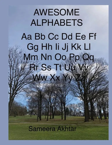 Awesome Alphabets - Paperback