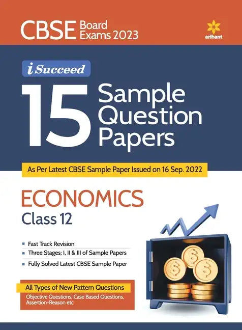 CBSE Board Exam 2023 I Succeed 15 Sample Question Economics Papers Class 12 - Paperback
