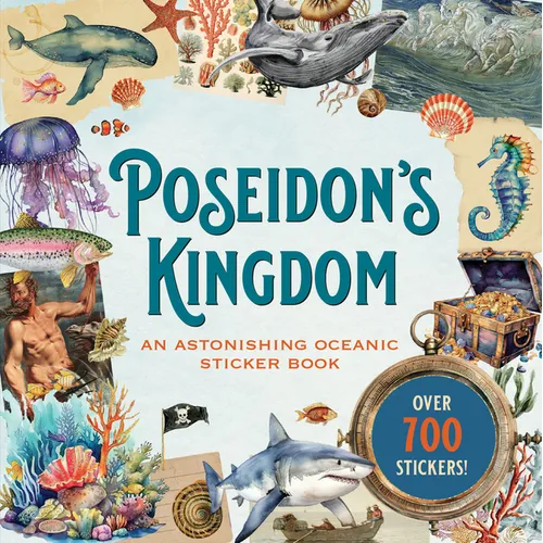 Poseidon's Kingdom Sticker Book (Over 700 Stickers!) - Paperback