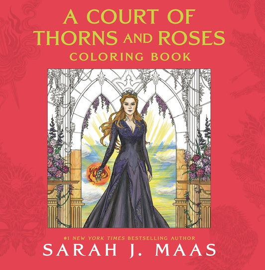 A Court of Thorns and Roses Coloring Book - Paperback