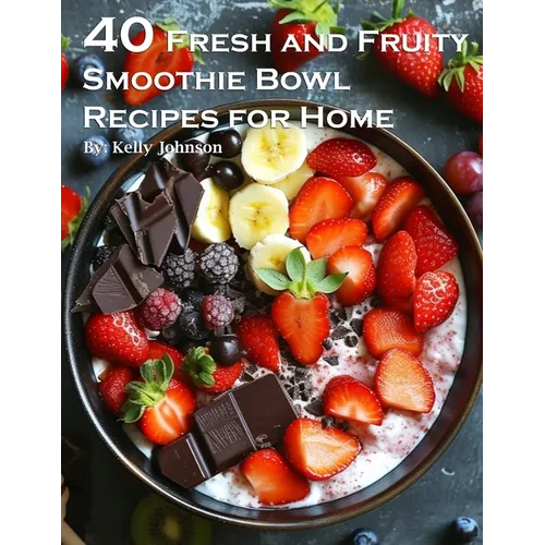 50 Fresh and Fruity Smoothie Bowl Recipes for Home - Paperback