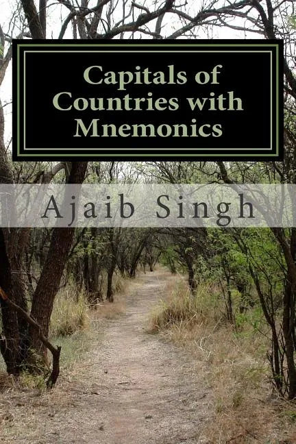 Capitals of Countries with Mnemonics: memorise fast - Paperback