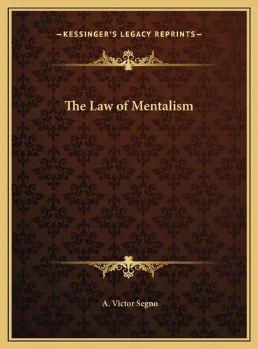 The Law of Mentalism - Hardcover