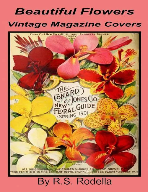Beautiful Flowers Vintage Magazine Covers: Coffee Table Book - Paperback
