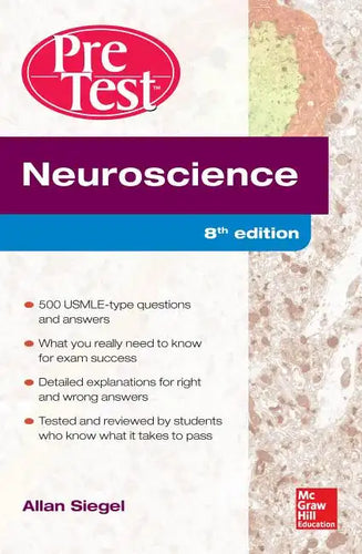Neuroscience Pretest Self-Assessment and Review, 8th Edition - Paperback
