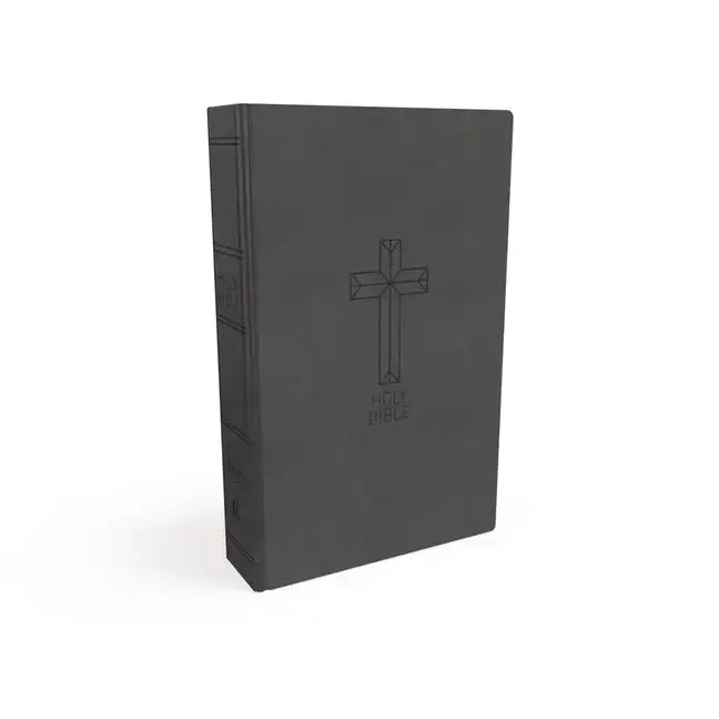 NKJV, Value Thinline Bible, Standard Print, Imitation Leather, Black, Red Letter Edition - Imitation Leather