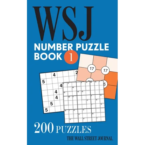 The Wall Street Journal Number Puzzle Book 1: 200 Puzzles - Paperback