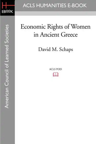 Economic Rights of Women in Ancient Greece - Paperback