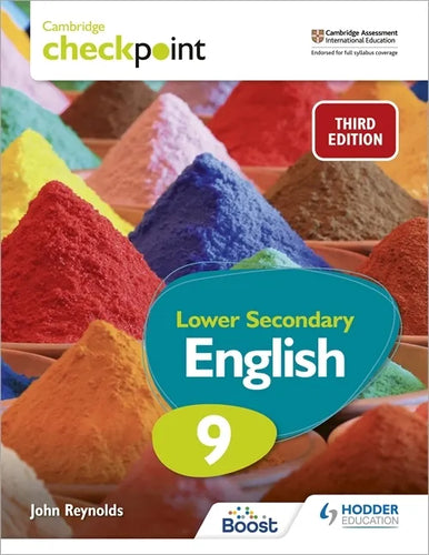Cambridge Checkpoint Lower Secondary English Student's Book 9 Third Edition: Hodder Education Group - Paperback
