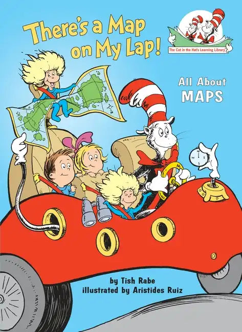 There's a Map on My Lap! All about Maps - Hardcover