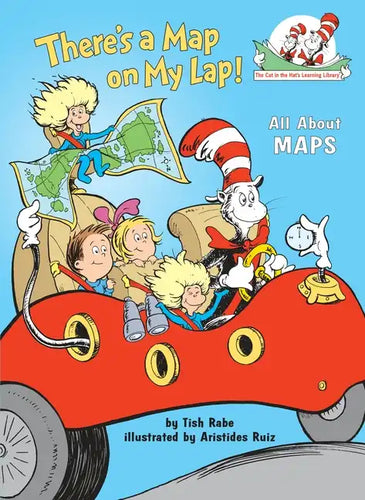 There's a Map on My Lap! All about Maps - Hardcover