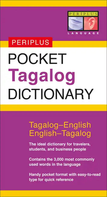 Pocket Tagalog Dictionary: Tagalog-English English-Tagalog - Paperback