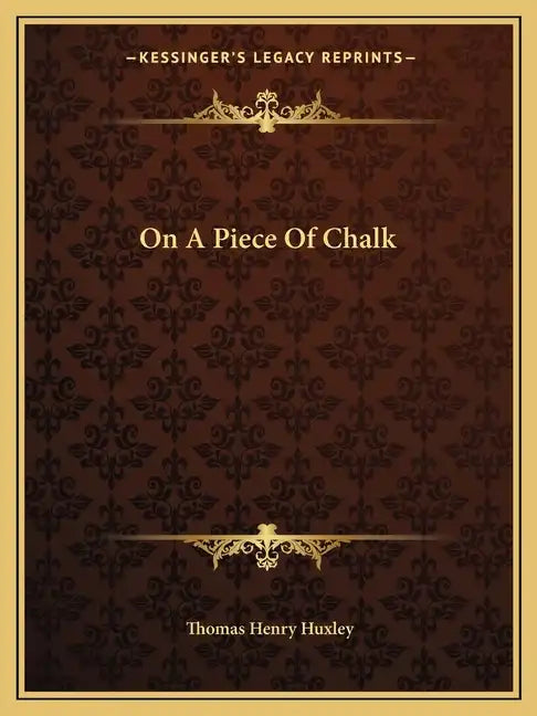 On a Piece of Chalk - Paperback