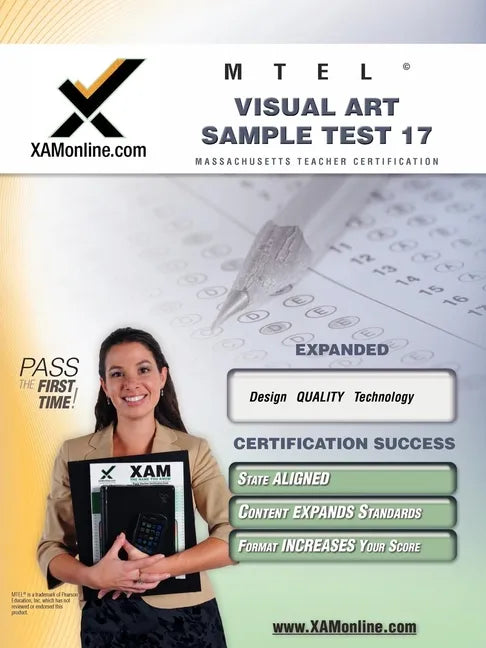 MTEL Visual Art Sample Test 17 Teacher Certification Test Prep Study Guide - Paperback