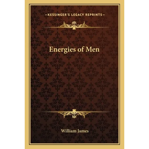 Energies of Men - Paperback