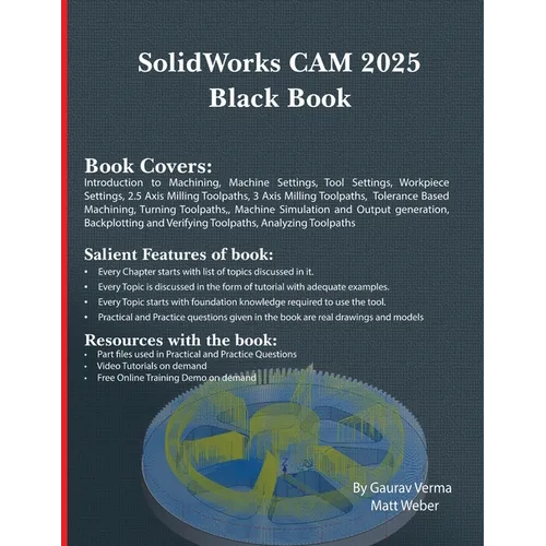 SolidWorks CAM 2025 Black Book - Paperback