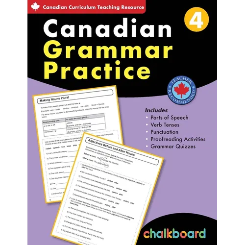 Canadian Grammar Practice 4 - Paperback