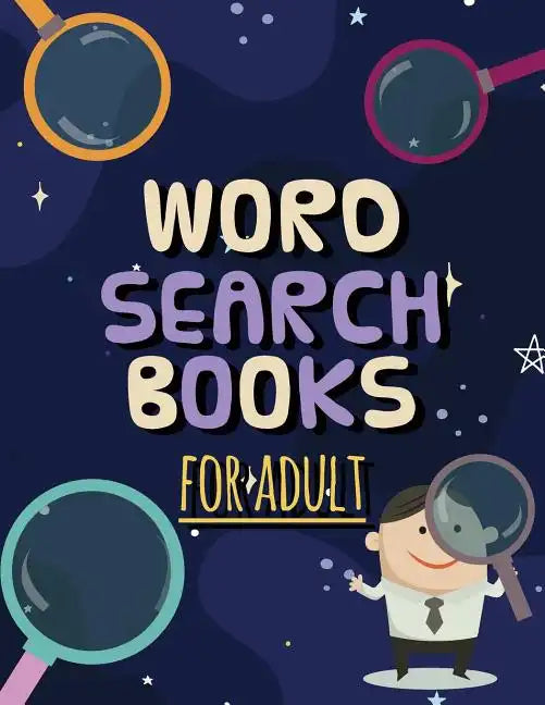 Word Search Books for Adult: Funny Word Search Puzzle Games, 8.5