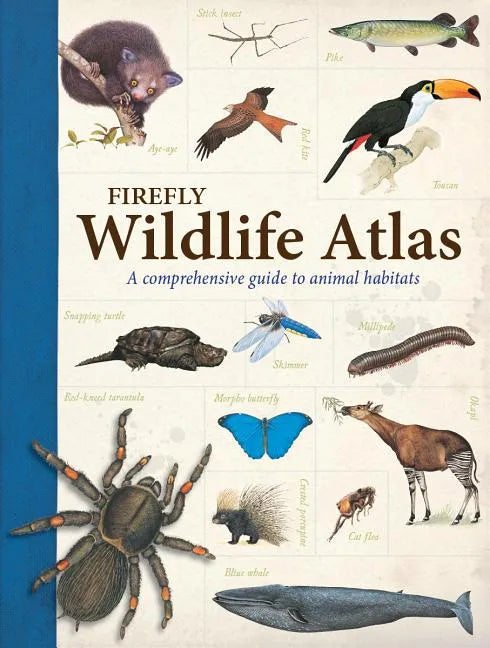 Firefly Wildlife Atlas: A Comprehensive Guide to Animal Habitats - Paperback