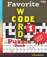 Favorite CODEWORD Puzzle Book 1 - Paperback