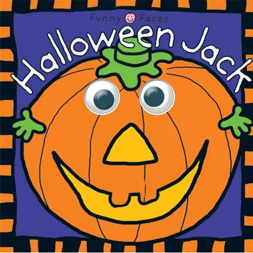 Funny Faces Halloween Jack - Board Book