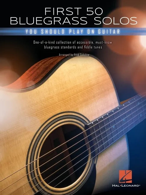 First 50 Bluegrass Solos You Should Play on Guitar - Paperback