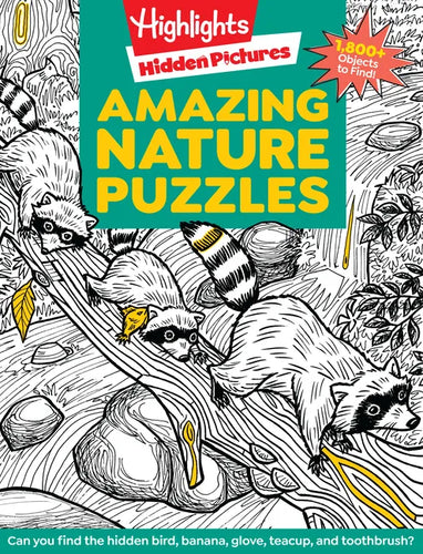Amazing Nature Puzzles: Explore & Discover with Over 100 Fun Hidden Pictures Nature Puzzles, Celebrate the Wonders of Nature with a Nature Activity Bo - Paperback