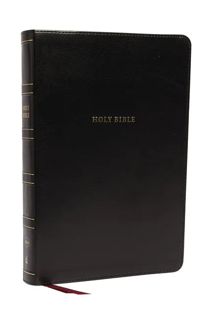 Nkjv, Reference Bible, Super Giant Print, Leathersoft, Black, Red Letter Edition, Comfort Print: Holy Bible, New King James Version - Imitation Leather