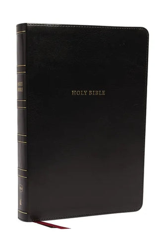 Nkjv, Reference Bible, Super Giant Print, Leathersoft, Black, Red Letter Edition, Comfort Print: Holy Bible, New King James Version - Imitation Leather