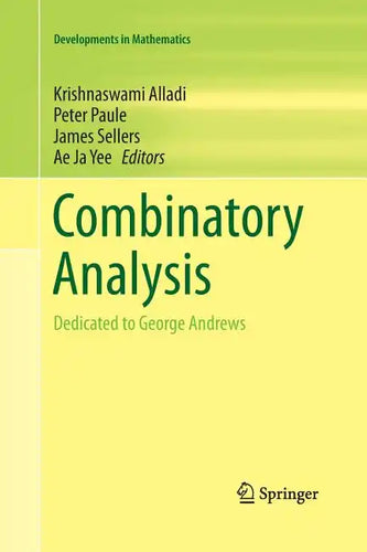 Combinatory Analysis: Dedicated to George Andrews - Paperback