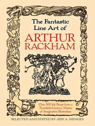 The Fantastic Line Art of Arthur Rackham - Paperback