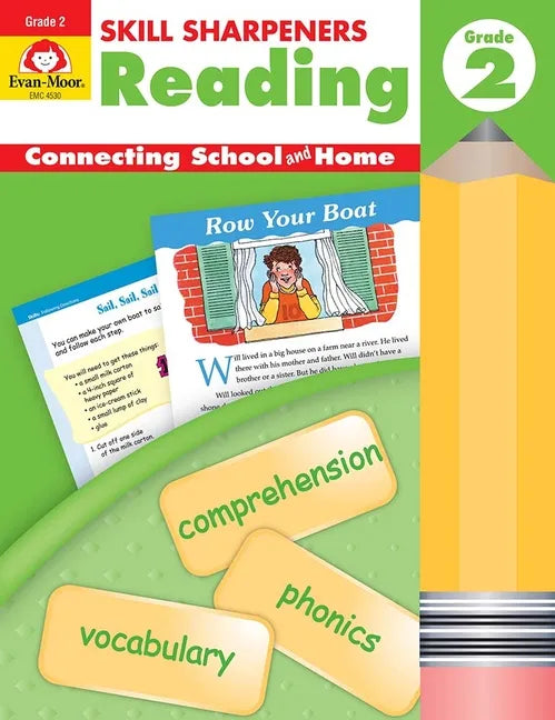Skill Sharpeners: Reading, Grade 2 Workbook - Paperback