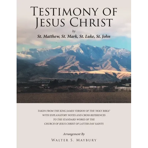 Testimony of Jesus Christ - Paperback