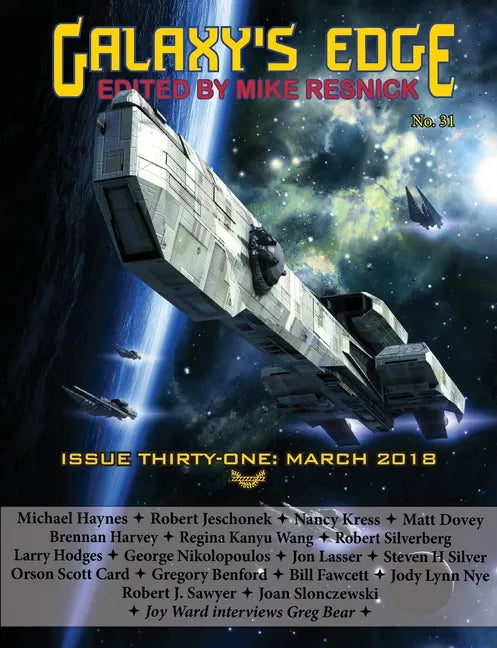 Galaxy's Edge Magazine: Issue 31, March 2018 - Paperback