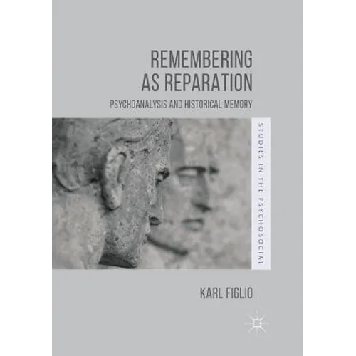 Remembering as Reparation: Psychoanalysis and Historical Memory - Paperback