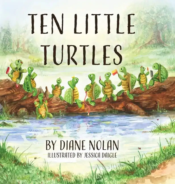 Ten Little Turtles - Hardcover
