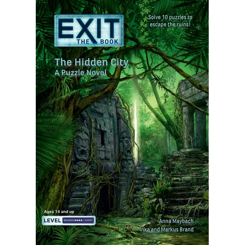 Exit: The Book - The Hidden City: A Puzzle Novel - Paperback