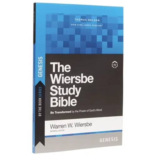 By the Book Series: Wiersbe, Genesis, Paperback, Comfort Print: Be Transformed by the Power of God's Word - Paperback