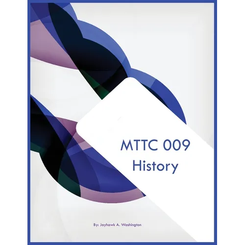 MTTC 009 History - Paperback