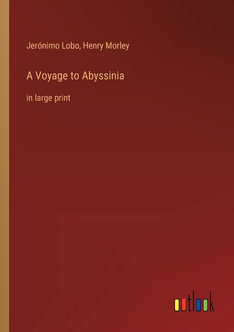 A Voyage to Abyssinia: in large print - Paperback