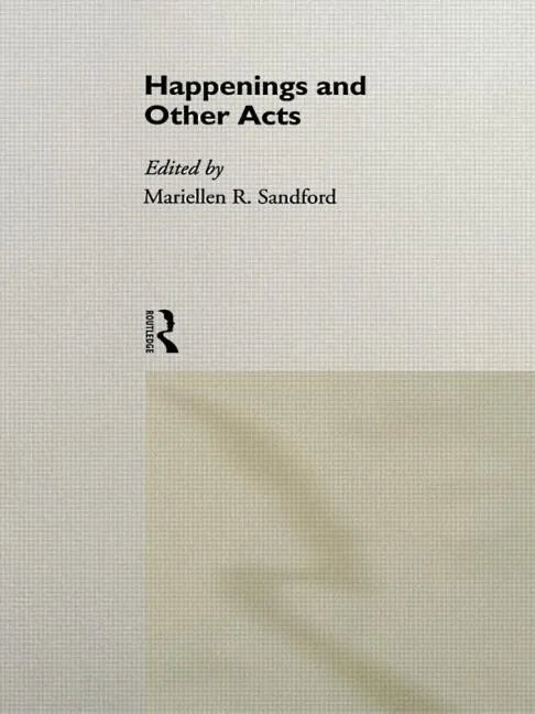 Happenings and Other Acts - Paperback