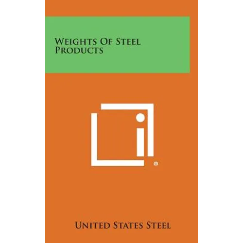 Weights of Steel Products - Hardcover