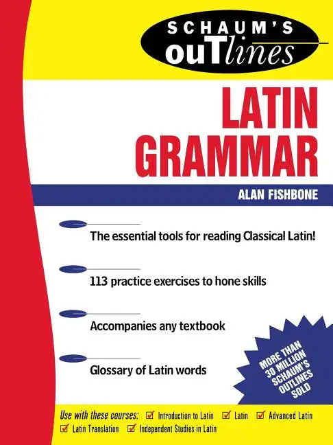 Schaum's Outline of Latin Grammar - Paperback