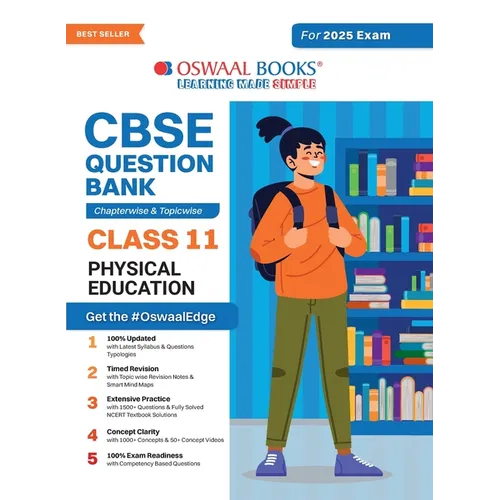 Oswaal CBSE Question Bank Class 11 Physical Education, Chapterwise and Topicwise Solved Papers For 2025 Exams - Paperback