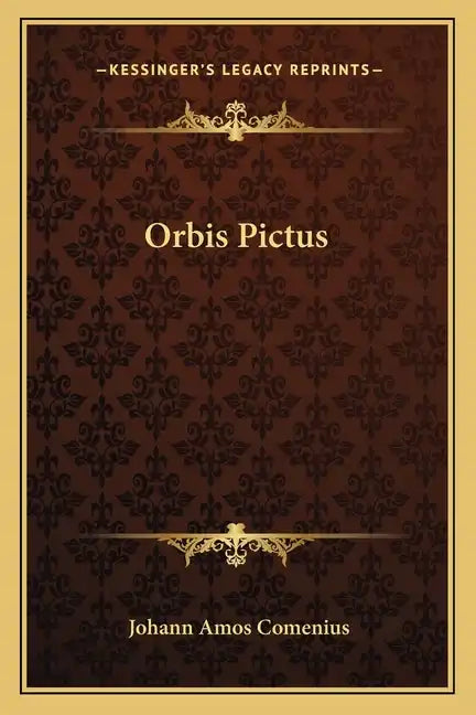 Orbis Pictus - Paperback
