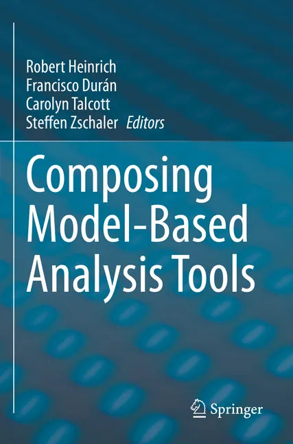Composing Model-Based Analysis Tools - Paperback