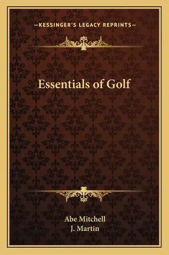 Essentials of Golf - Paperback